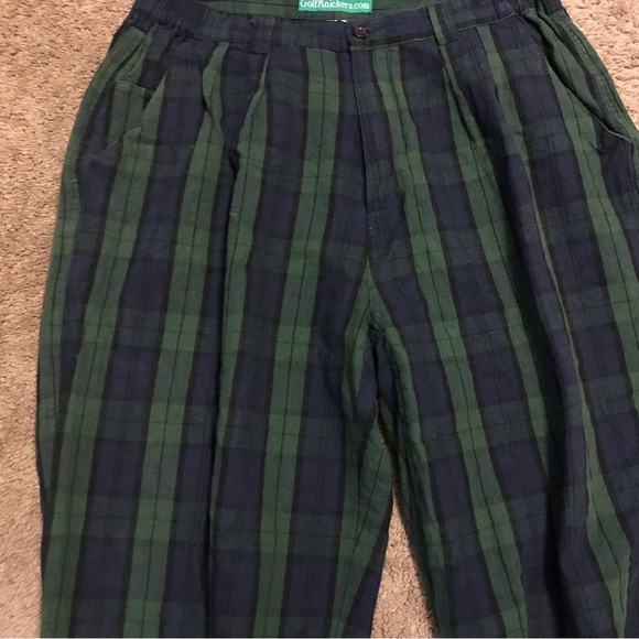 GolfKnickers Green Linen-Cotton/Linen  Pants - Picture 10 of 10